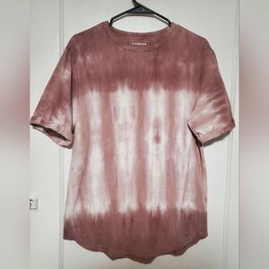 🆕️ Express men's pink tie-dye tee, Sz S